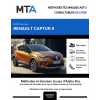 MTA Renault Captur II HAYON 5 portes de 12/2019 à ce jour
