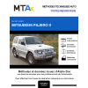 MTA Expert Mitsubishi Pajero II BREAK 3 portes de 08/1997 à 07/2000