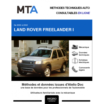 MTA Land rover Freelander I BREAK 5 portes de 10/2000 à 10/2001