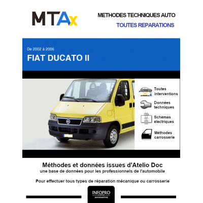 MTA Expert Fiat Ducato II COMBI 4 portes de 07/2002 à 06/2006