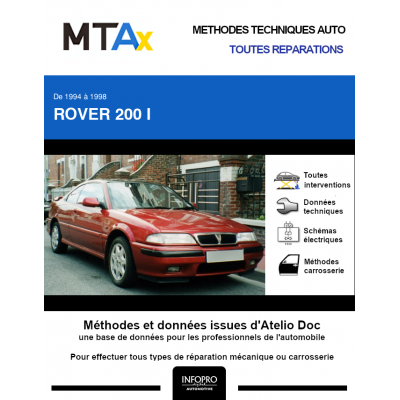 MTA Expert Rover 200 I COUPE 2 portes de 01/1994 à 06/1998