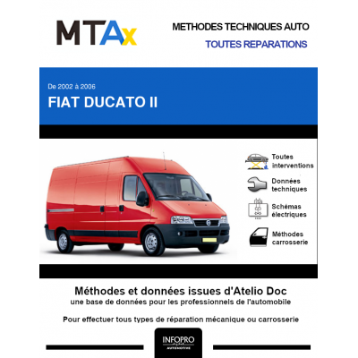 MTA Expert Fiat Ducato II FOURGON 4 portes de 03/2002 à 06/2006