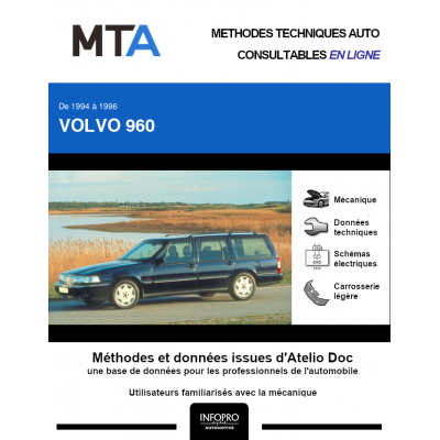 MTA Volvo 960 BREAK 5 portes de 07/1994 à 12/1996