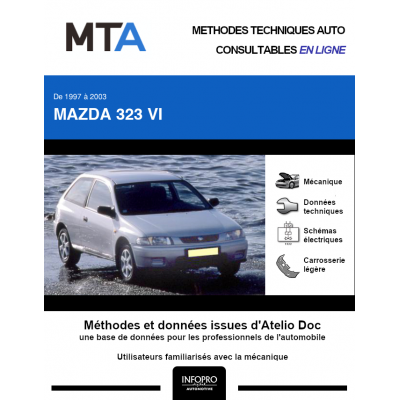 MTA Mazda 323 VI HAYON 3 portes de 02/1997 à 10/2003