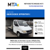 MTA Expert Mercedes Sprinter I PLATEAU 2 portes de 06/1998 à 03/2000