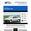 MTA Expert Peugeot 309 HAYON 3 portes de 07/1989 à 12/1993