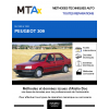 MTA Expert Peugeot 309 HAYON 5 portes de 07/1989 à 12/1993
