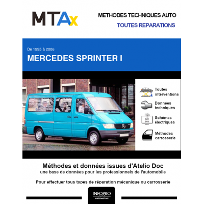 MTA Expert Mercedes Sprinter I COMBI 4 portes de 05/1995 à 03/2000