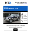 MTA Nissan Patrol gr II BREAK 3 portes de 04/1998 à 09/2004