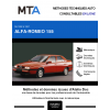 MTA Alfa-romeo 155 BERLINE 4 portes de 04/1992 à 05/1998