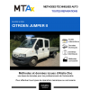 MTA Expert Citroen Jumper II PLATEAU DOUBLE CABINE 4 portes de 02/2002 à 06/2006