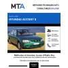 MTA Hyundai Accent II HAYON 5 portes de 09/2001 à 12/2002