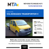 MTA Expert Volkswagen Transporter V PICKUP DBL.CAB. 4 portes de 06/2003 à 08/2009