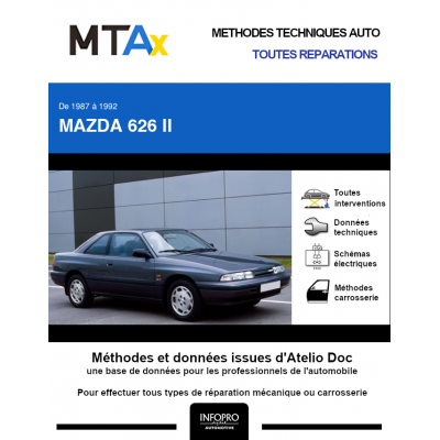 MTA Expert Mazda 626 II BERLINE 2 portes de 11/1987 à 01/1992