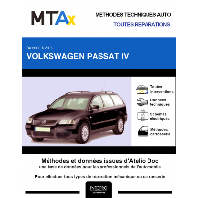 MTA Expert Volkswagen Passat IV BREAK 5 portes de 10/2000 à 09/2005