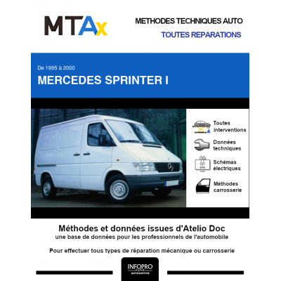 MTA Expert Mercedes Sprinter I FOURGON 4 portes de 05/1995 à 03/2000