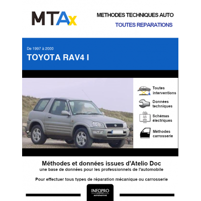 MTA Expert Toyota Rav4 I BREAK 3 portes de 11/1997 à 07/2000