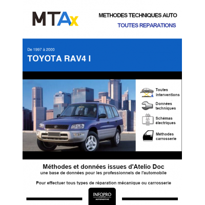 MTA Expert Toyota Rav4 I BREAK 5 portes de 11/1997 à 07/2000