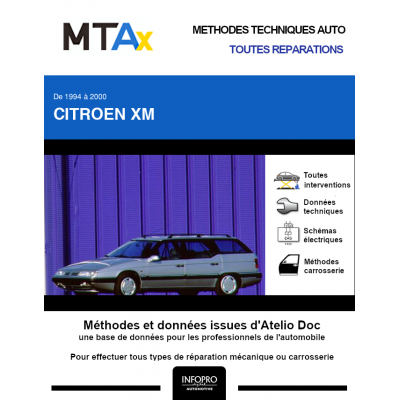 MTA Expert Citroen Xm BREAK 5 portes de 07/1994 à 01/2000