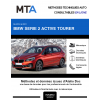 MTA Bmw Serie 2 active tourer MONOSPACE 5 portes de 05/2018 à ce jour