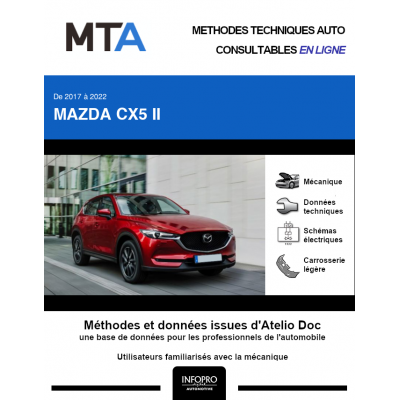 MTA MAZDA CX5 II Break 5 portes (2017 > 2022)