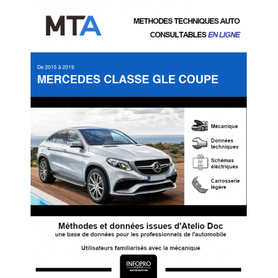 MTA Mercedes Classe gle coupe I BREAK 5 portes de 04/2015 à ce jour