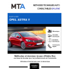 MTA Opel Astra V HAYON 5 portes de 10/2015 à 05/2020