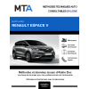 MTA Renault Espace V MONOSPACE 5 portes de 02/2015 à ce jour