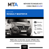 MTA Renault Master III BENNE 2 portes de 06/2014 à 04/2020