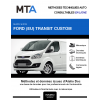 MTA Ford (eu) Transit custom FOURGON 4 portes de 09/2013 à 03/2018