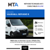 MTA Vauxhall Movano II FOURGON 3 portes de 04/2010 à ce jour