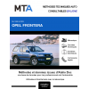 MTA Opel Frontera BREAK 3 portes de 10/1998 à 02/2005