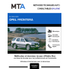 MTA Opel Frontera BREAK 5 portes de 10/1998 à 02/2005