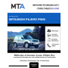 MTA Mitsubishi Pajero pinin BREAK 3 portes de 11/1999 à 04/2007
