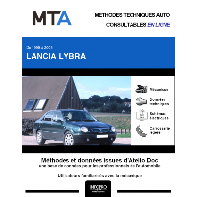 MTA Lancia Lybra BERLINE 4 portes de 09/1999 à 03/2005