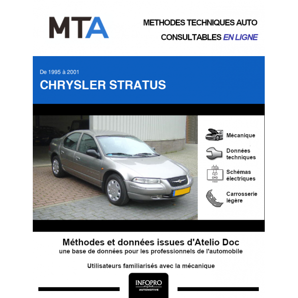 MTA Chrysler Stratus BERLINE 4 portes de 04/1995 à 02/2001