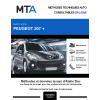 MTA Peugeot 207 + HAYON 3 portes de 11/2012 à 12/2014