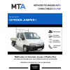 MTA Citroen Jumper I PLATEAU DOUBLE CABINE 4 portes de 02/1994 à 02/2002