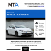 MTA Renault Laguna III COUPE 2 portes de 04/2013 à ce jour
