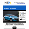 MTA Expert Renault Megane III HAYON 5 portes de 01/2012 à 06/2014