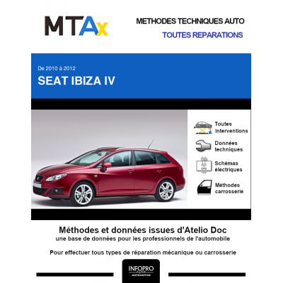 MTA Expert Seat Ibiza IV BREAK 5 portes de 05/2010 à 01/2012