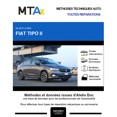 MTA Expert Fiat Tipo II BERLINE 4 portes de 12/2015 à ce jour