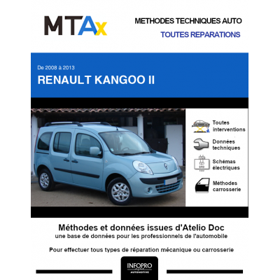 MTA Expert Renault Kangoo II BREAK 4 portes de 01/2008 à 03/2013