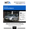 MTA Toyota Prius II HAYON 5 portes de 03/2004 à 11/2009