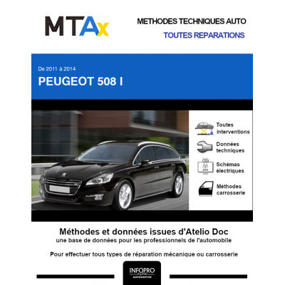 MTA Expert Peugeot 508 I BREAK 5 portes de 01/2011 à 12/2014