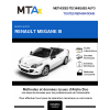 MTA Expert Renault Megane III CABRIOLET 2 portes de 03/2010 à 06/2014