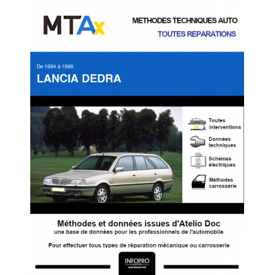 MTA Expert Lancia Dedra BREAK 5 portes de 10/1994 à 12/1999