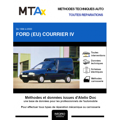 MTA Expert Ford (eu) Courrier IV FOURGON 3 portes de 10/1996 à 04/2000