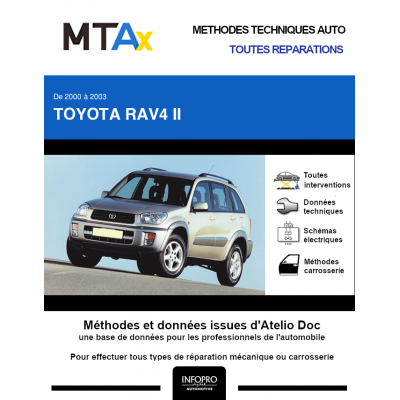 MTA Expert Toyota Rav4 II BREAK 5 portes de 07/2000 à 10/2003