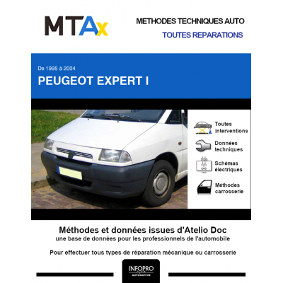 MTA Expert Peugeot Expert I PLANCHER CABINE 2 portes de 10/1995 à 12/2003